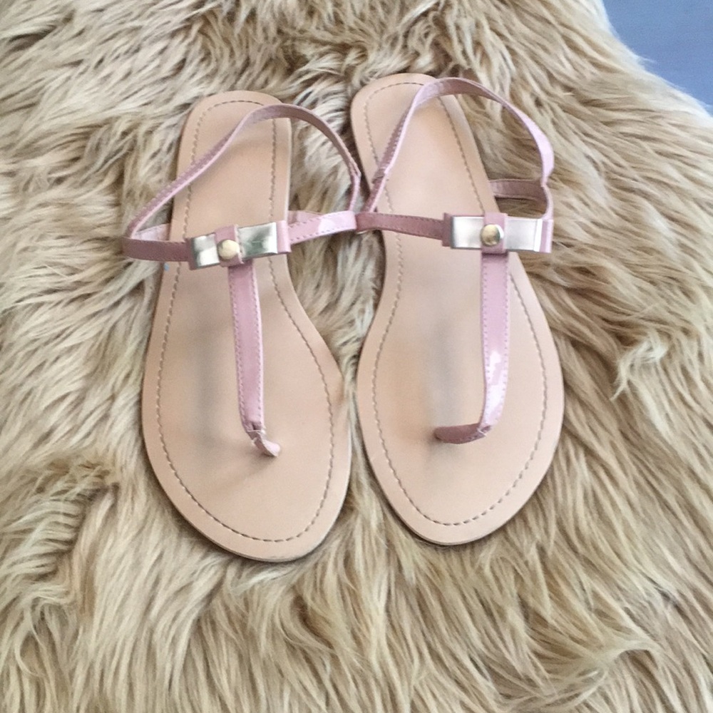 Pink Thong Sandals